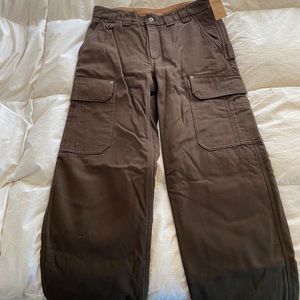 Brown insulated jeans NEVER WORN